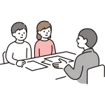 Men And Women To Consult SVG Icon
